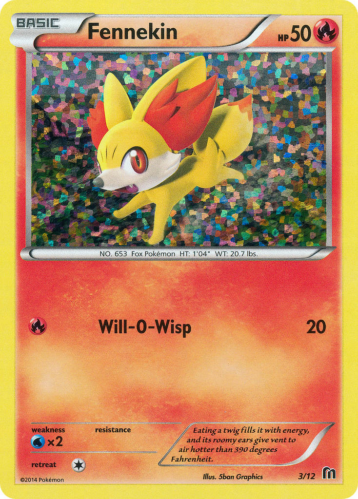 Fennekin (3/12) [McDonald's Promos: 2014 Collection] | RetroPlay Games