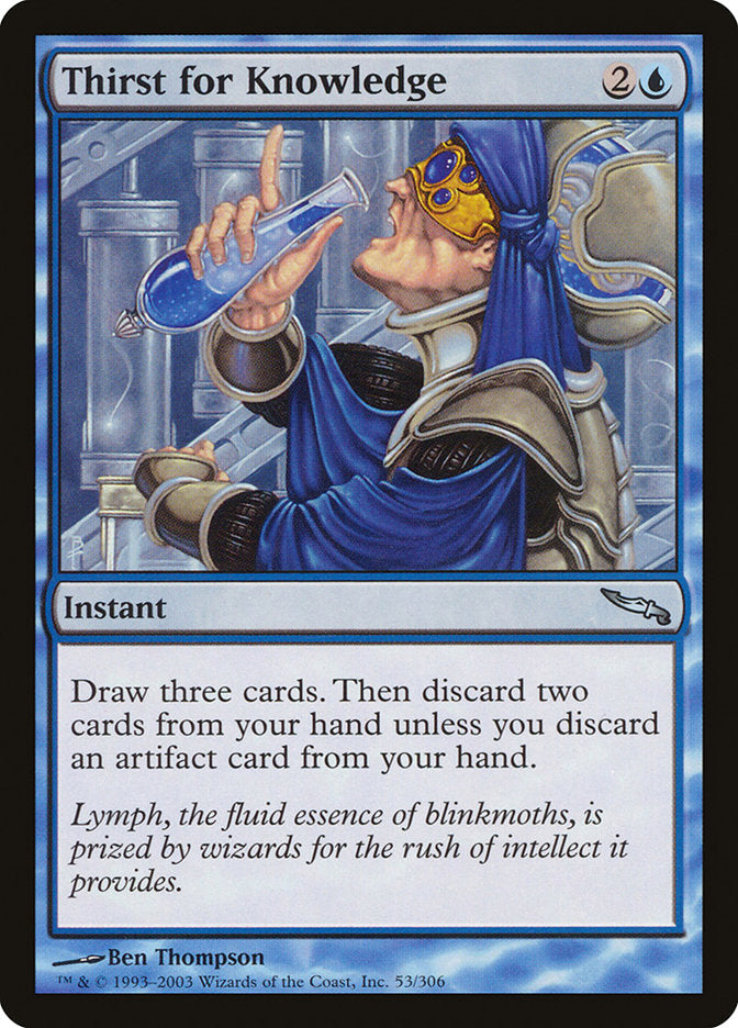 Thirst for Knowledge [Mirrodin] | RetroPlay Games