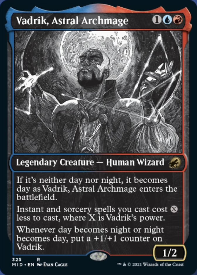 Vadrik, Astral Archmage (Showcase Eternal Night) [Innistrad: Midnight Hunt] | RetroPlay Games