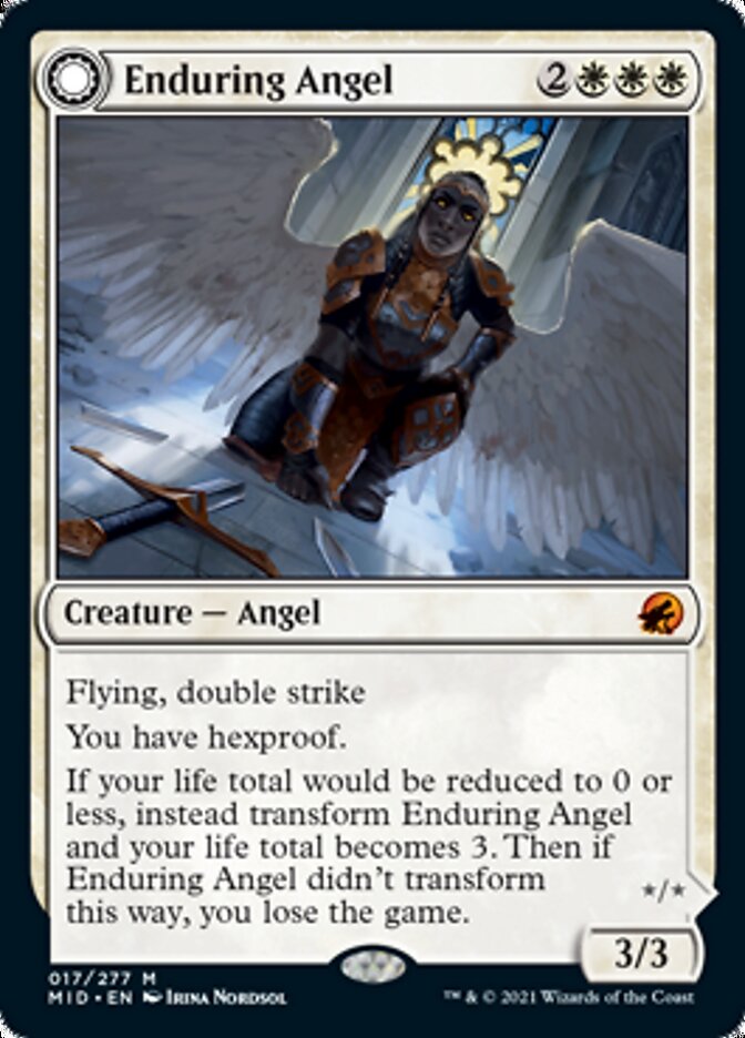 Enduring Angel // Angelic Enforcer [Innistrad: Midnight Hunt] | RetroPlay Games