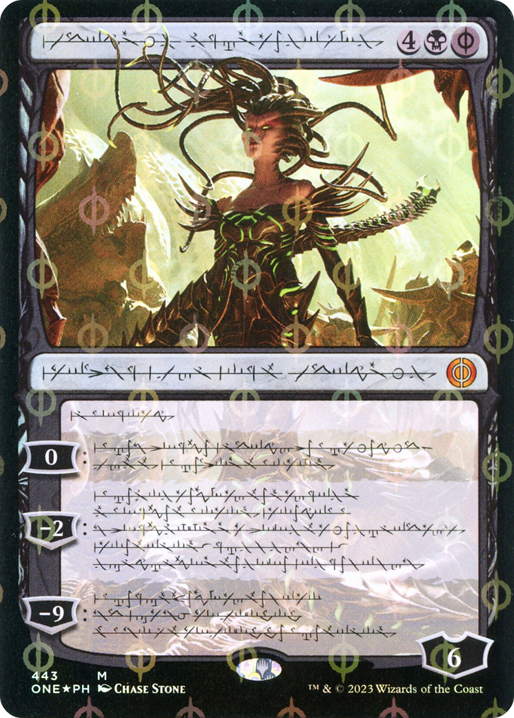 Vraska, Betrayal's Sting (Phyrexian Step-and-Compleat Foil) [Phyrexia: All Will Be One] | RetroPlay Games