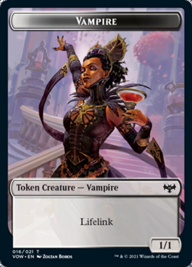 Vampire Token (016) [Innistrad: Crimson Vow Tokens] | RetroPlay Games