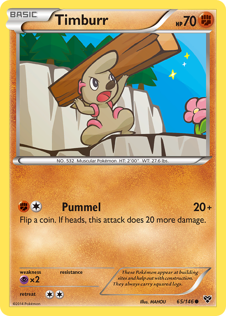 Timburr (65/146) [XY: Base Set] | RetroPlay Games