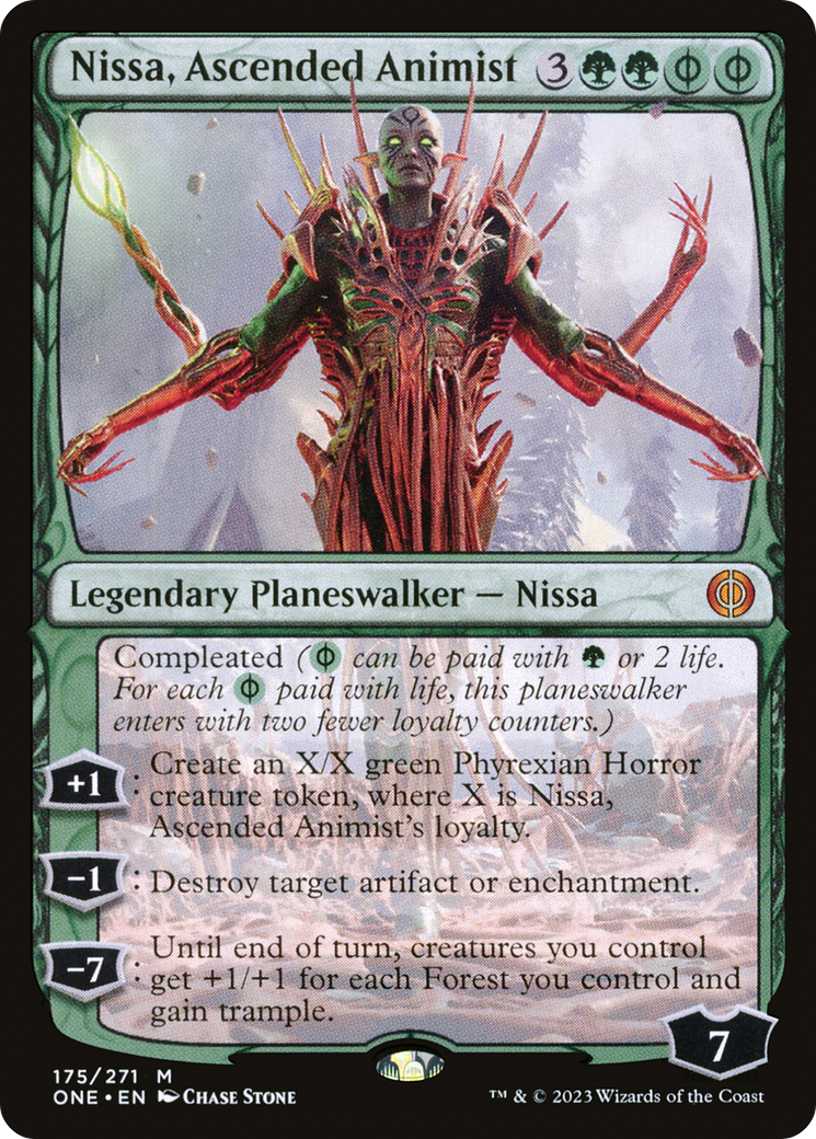 Nissa, Ascended Animist [Phyrexia: All Will Be One] | RetroPlay Games