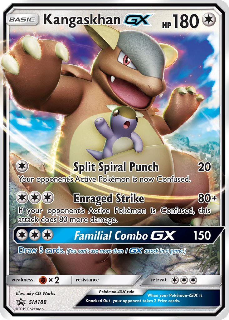 Kangaskhan GX (SM188) [Sun & Moon: Black Star Promos] | RetroPlay Games