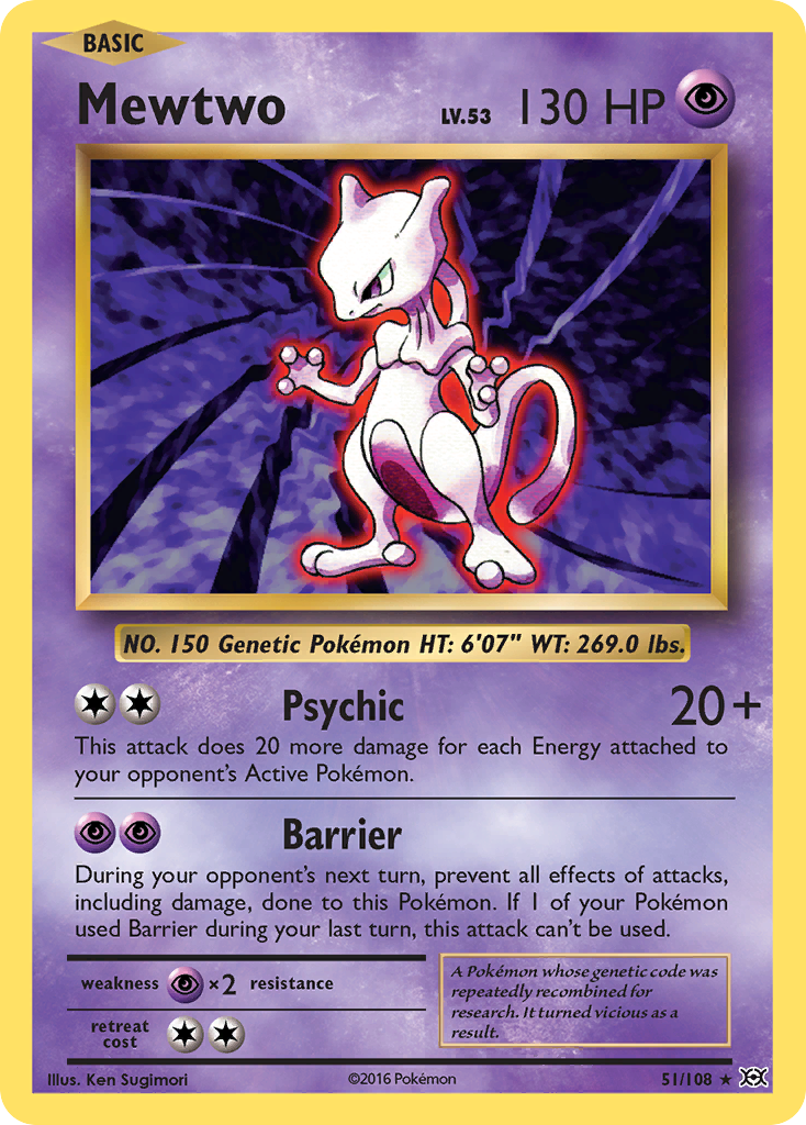 Mewtwo (51/108) [XY: Evolutions] | RetroPlay Games