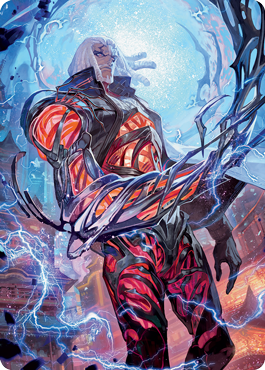 Tezzeret, Betrayer of Flesh Art Card [Kamigawa: Neon Dynasty Art Series] | RetroPlay Games