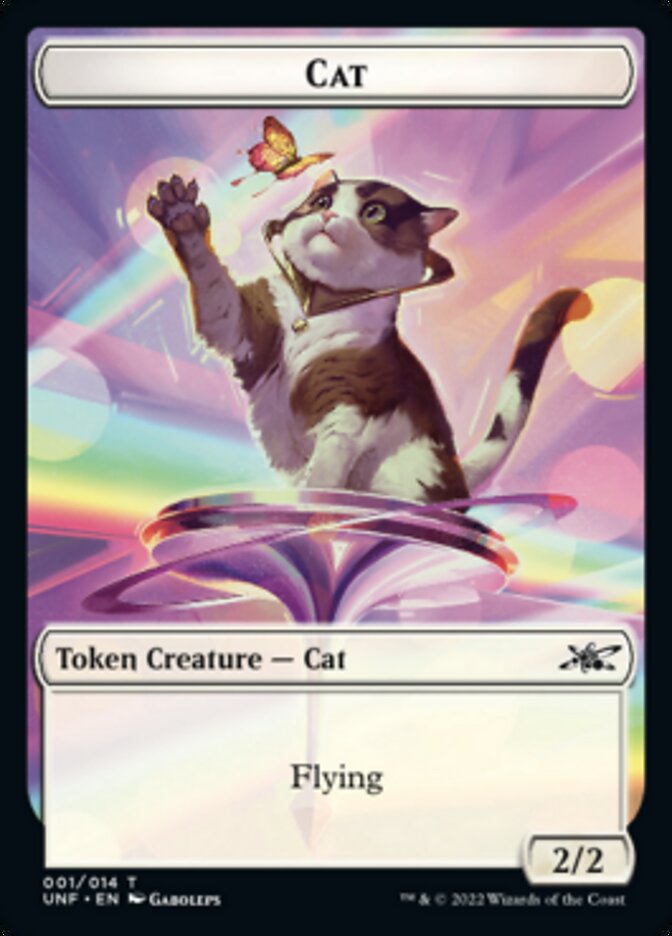 Cat Token [Unfinity Tokens] | RetroPlay Games