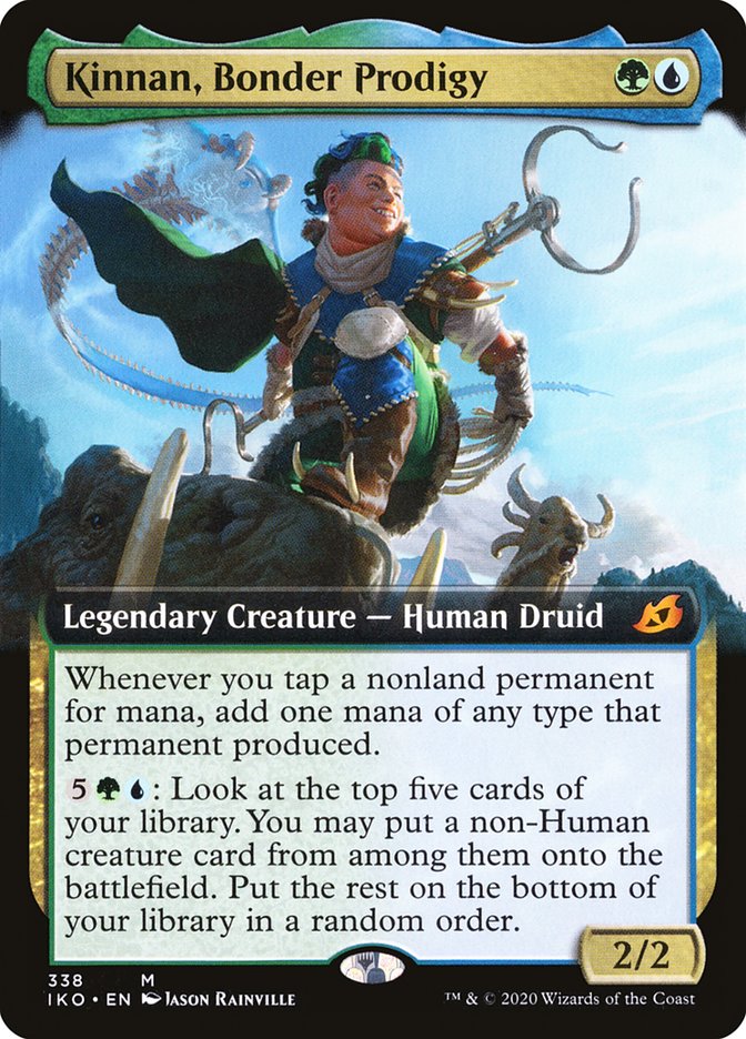 Kinnan, Bonder Prodigy (Extended Art) [Ikoria: Lair of Behemoths] | RetroPlay Games