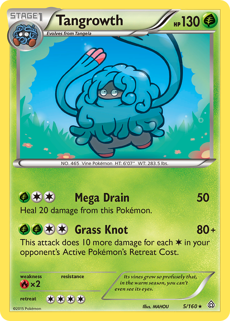 Tangrowth (5/160) [XY: Primal Clash] | RetroPlay Games