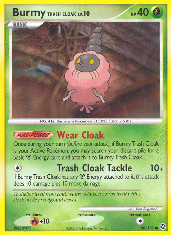 Burmy Trash Cloak (80/132) [Diamond & Pearl: Secret Wonders] | RetroPlay Games