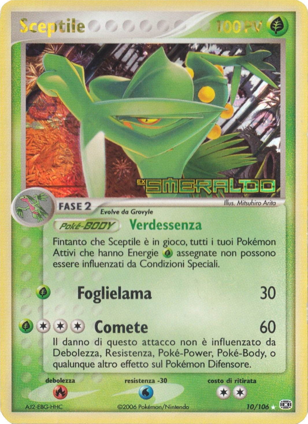 Sceptile (10/106) (Stamped) [EX: Emerald] | RetroPlay Games