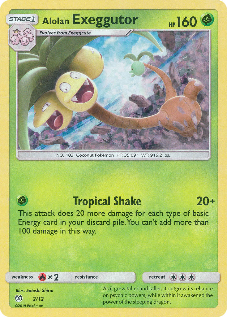 Alolan Exeggutor (2/12) [McDonald's Promos: 2019 Collection] | RetroPlay Games