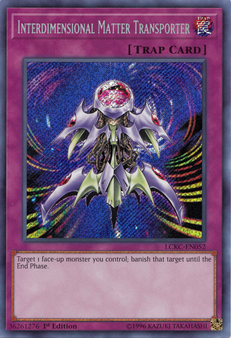 Interdimensional Matter Transporter [LCKC-EN052] Secret Rare | RetroPlay Games