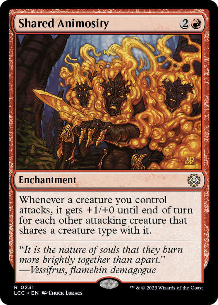 Shared Animosity [The Lost Caverns of Ixalan Commander] | RetroPlay Games