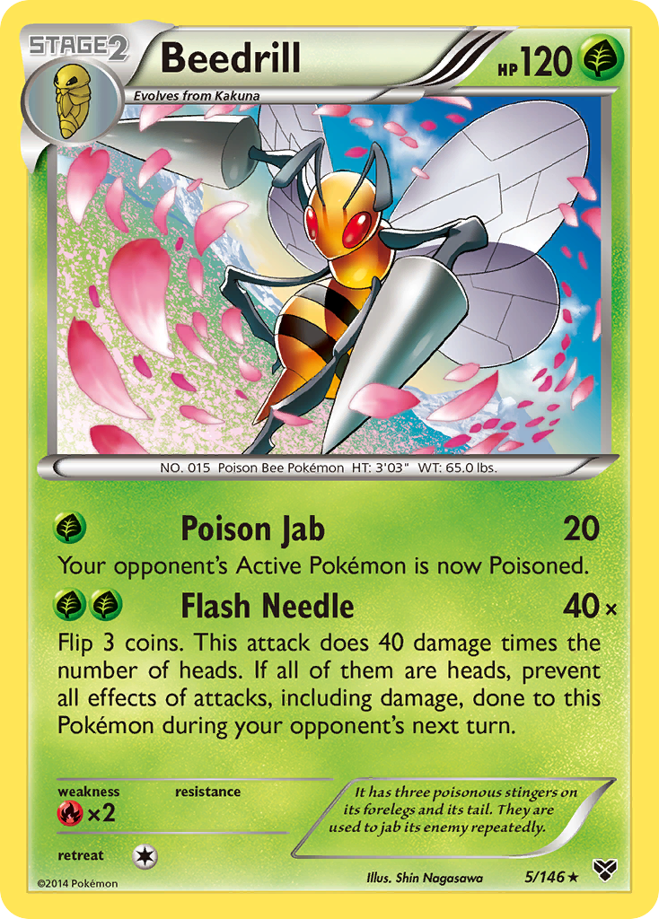 Beedrill (5/146) [XY: Base Set] | RetroPlay Games