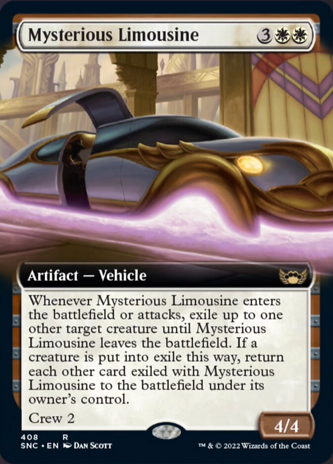 Mysterious Limousine (Extended Art) [Streets of New Capenna] | RetroPlay Games