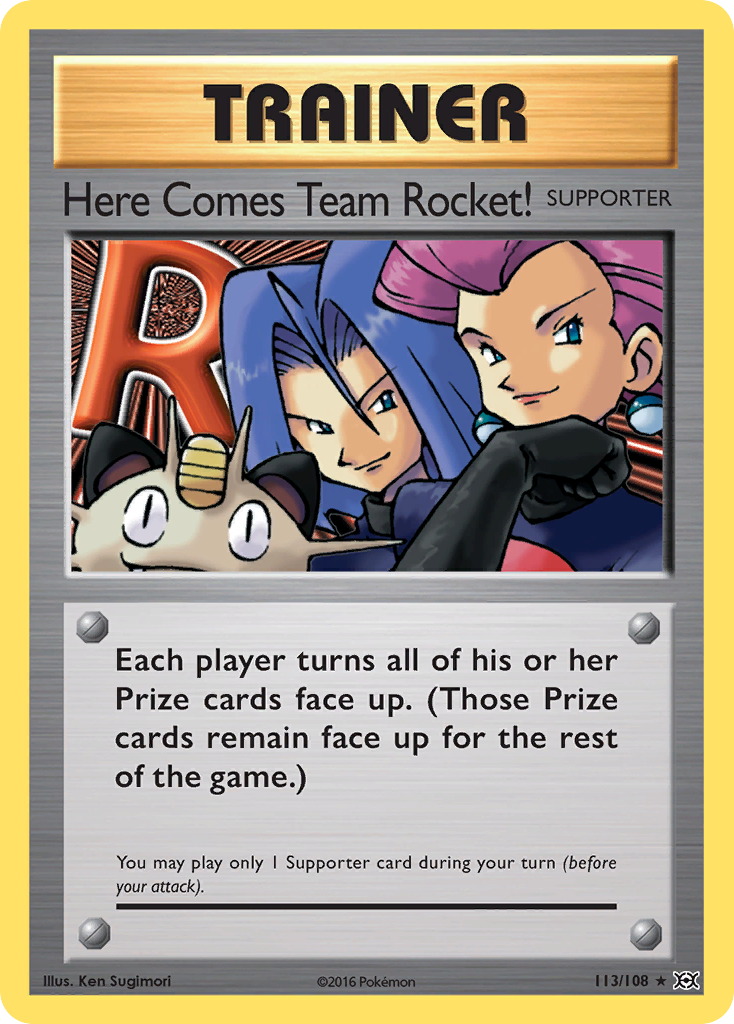 Here Comes Team Rocket! (113/108) [XY: Evolutions] | RetroPlay Games