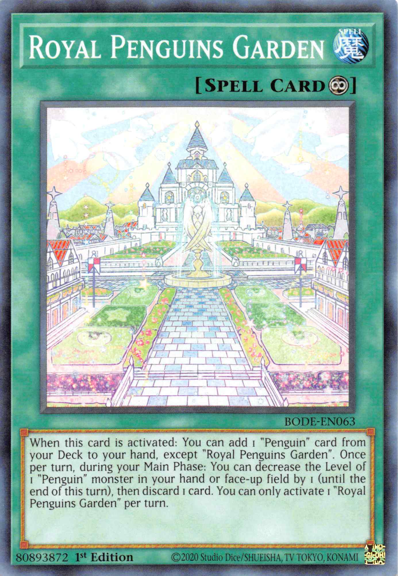 Royal Penguins Garden [BODE-EN063] Common | RetroPlay Games