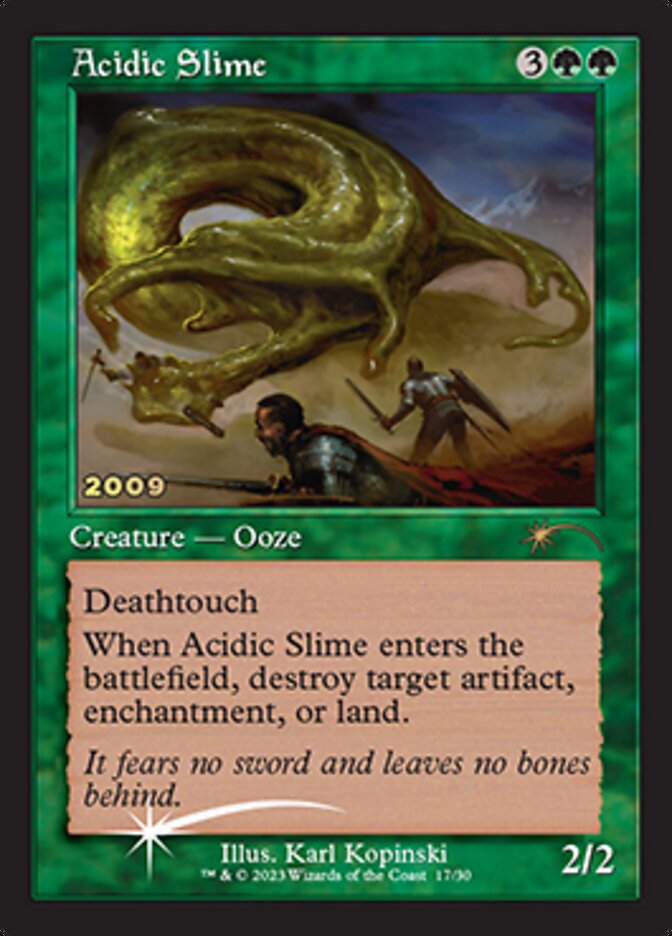 Acidic Slime [30th Anniversary Promos] | RetroPlay Games