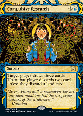 Compulsive Research (Etched Foil) [Strixhaven Mystical Archive] | RetroPlay Games