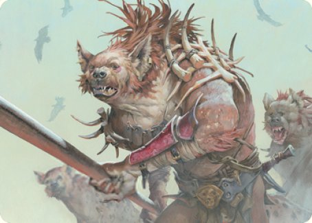 Gnoll Art Card [Dungeons & Dragons: Adventures in the Forgotten Realms Art Series] | RetroPlay Games