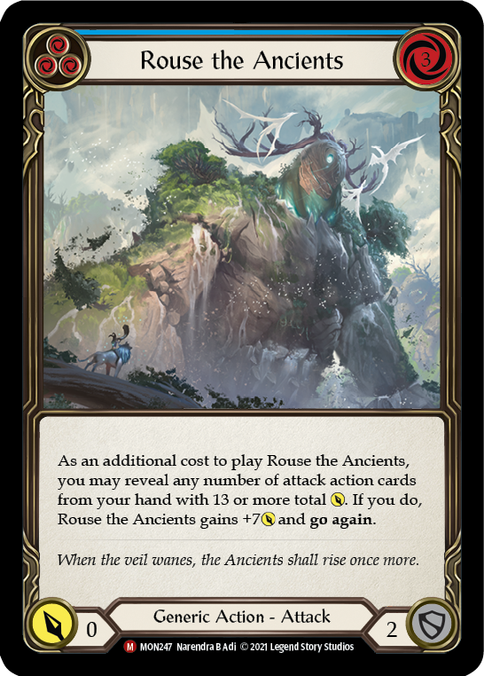 Rouse the Ancients [MON247] (Monarch)  1st Edition Normal | RetroPlay Games