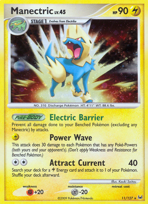 Manectric (11/127) [Platinum: Base Set] | RetroPlay Games