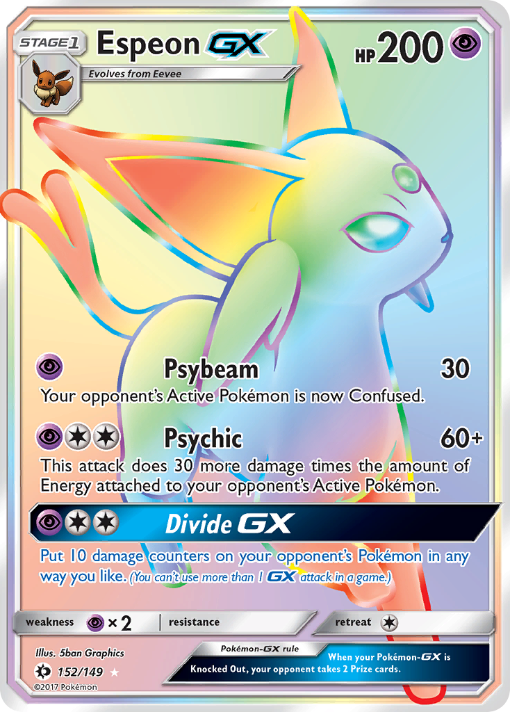 Espeon GX (152/149) [Sun & Moon: Base Set] | RetroPlay Games