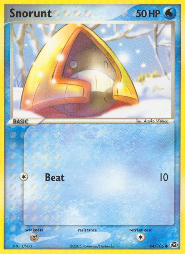 Snorunt (64/106) [EX: Emerald] | RetroPlay Games