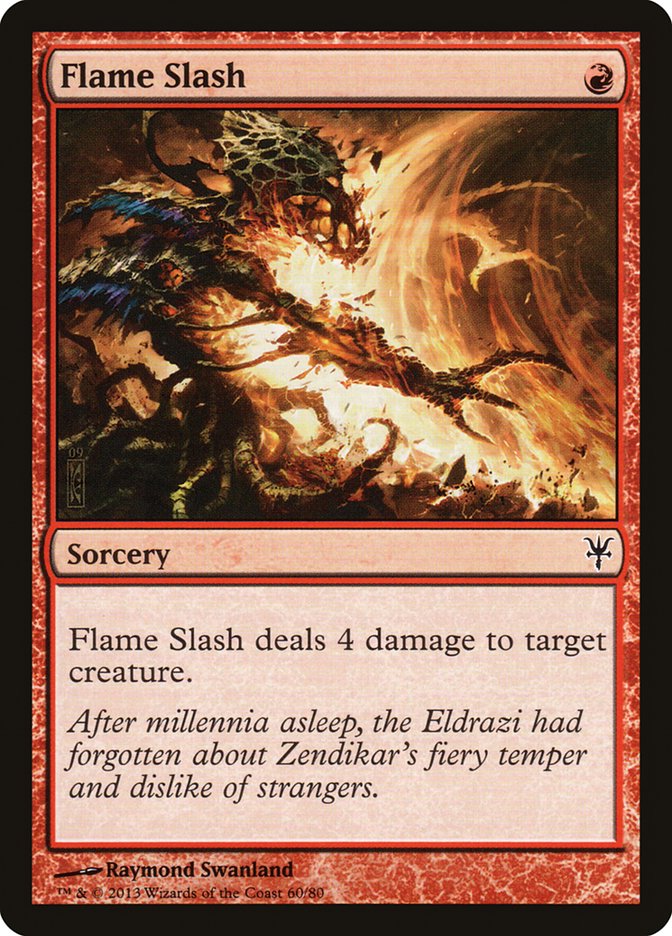 Flame Slash [Duel Decks: Sorin vs. Tibalt] | RetroPlay Games