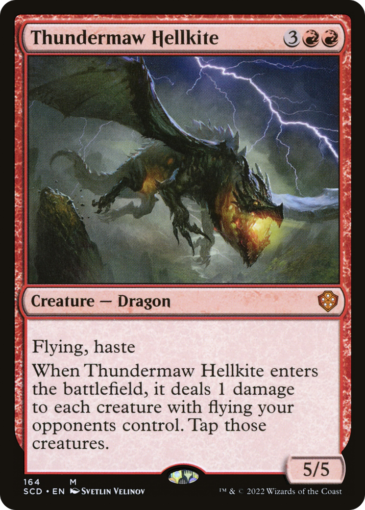 Thundermaw Hellkite [Starter Commander Decks] | RetroPlay Games