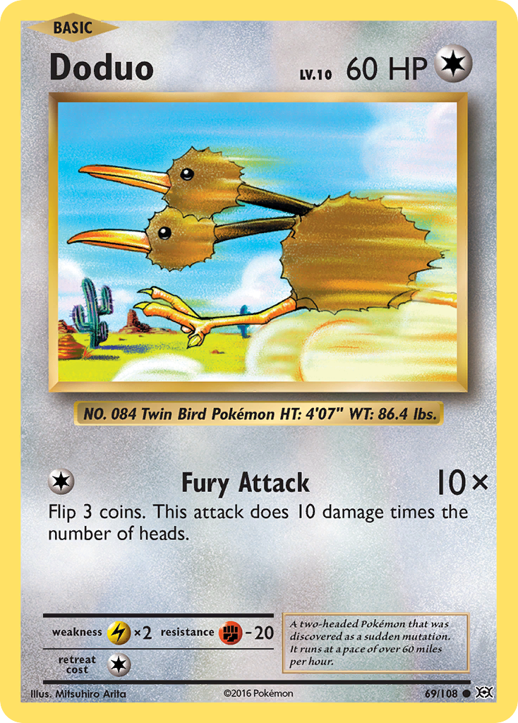 Doduo (69/108) [XY: Evolutions] | RetroPlay Games