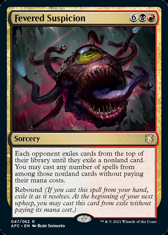 Fevered Suspicion [Dungeons & Dragons: Adventures in the Forgotten Realms Commander] | RetroPlay Games