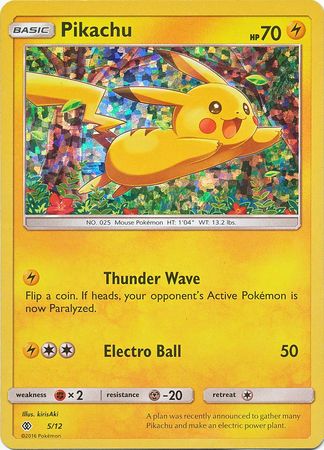 Pikachu (5/12) [McDonald's Promos: 2017 Collection] | RetroPlay Games