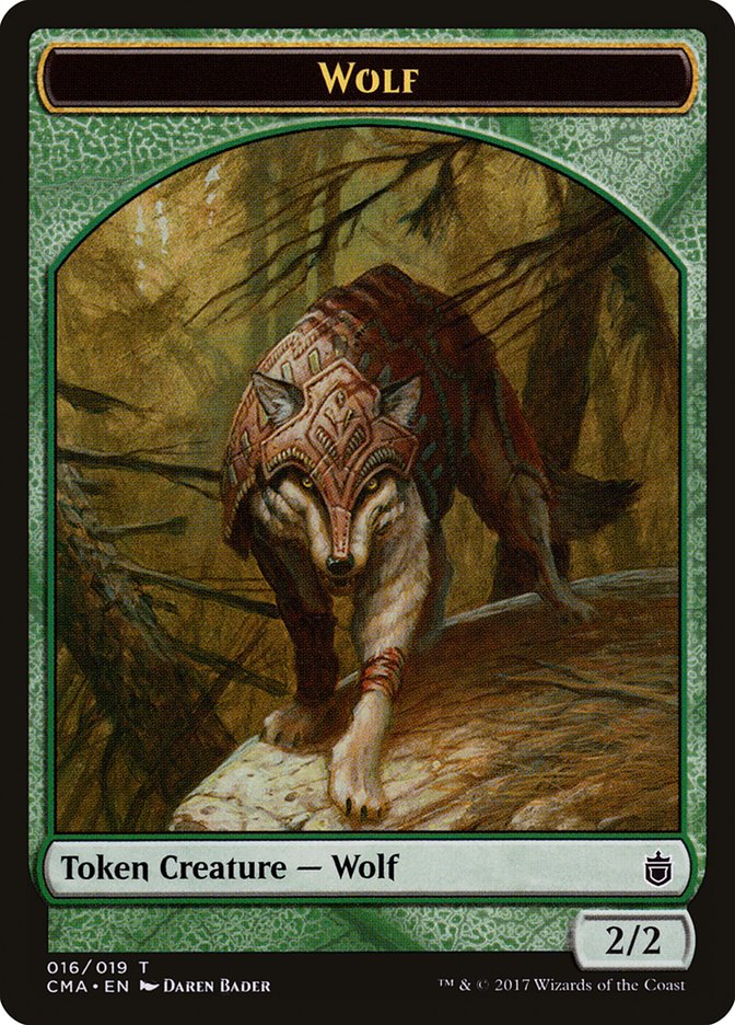 Wolf (016/019) [Commander Anthology Tokens] | RetroPlay Games