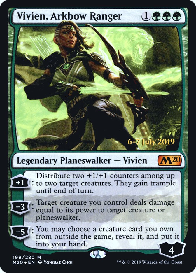 Vivien, Arkbow Ranger  [Core Set 2020 Prerelease Promos] | RetroPlay Games