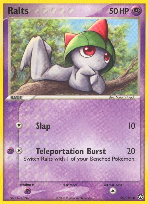 Ralts (59/108) [EX: Power Keepers] | RetroPlay Games