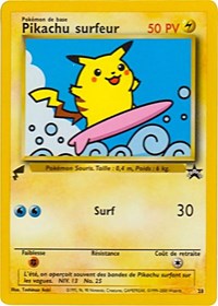 Pikachu (28) (Surfing) [Pikachu World Collection Promos] | RetroPlay Games