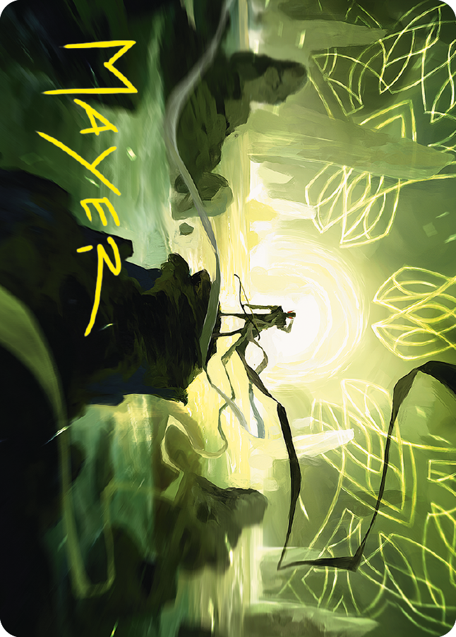 Legolas, Master Archer Art Card (Gold-Stamped Signature) [The Lord of the Rings: Tales of Middle-earth Art Series] | RetroPlay Games