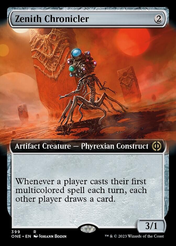 Zenith Chronicler (Extended Art) [Phyrexia: All Will Be One] | RetroPlay Games