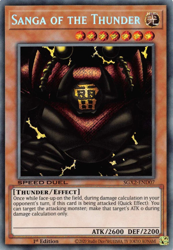 Sanga of the Thunder [SGX2-END07] Secret Rare | RetroPlay Games