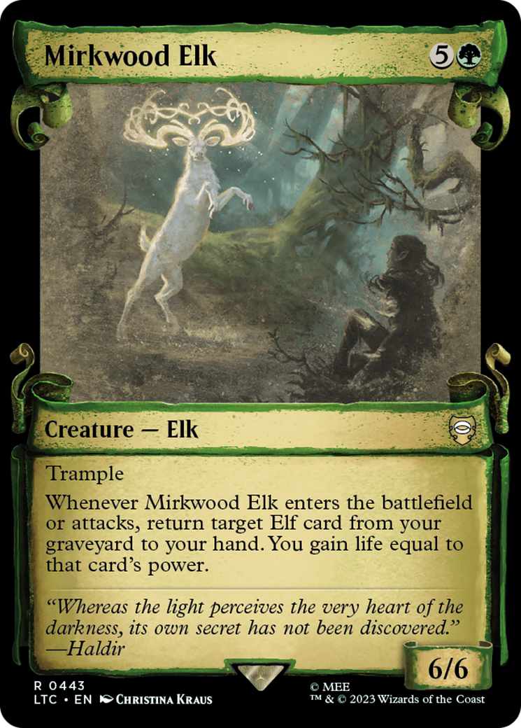 Mirkwood Elk [The Lord of the Rings: Tales of Middle-Earth Commander Showcase Scrolls] | RetroPlay Games