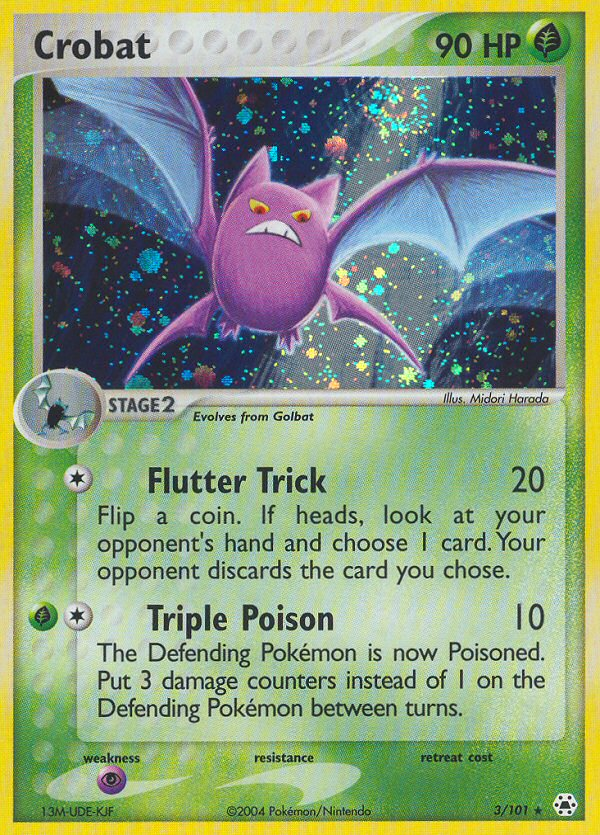 Crobat (3/101) [EX: Hidden Legends] | RetroPlay Games