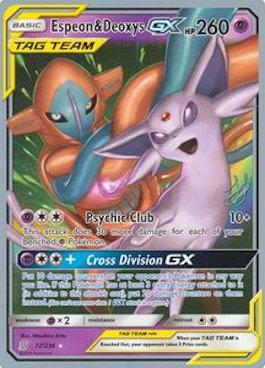 Espeon & Deoxys GX (72/236) (Perfection - Henry Brand) [World Championships 2019] | RetroPlay Games