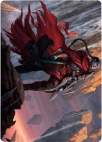 Anowon, the Ruin Thief Art Card [Zendikar Rising Art Series] | RetroPlay Games