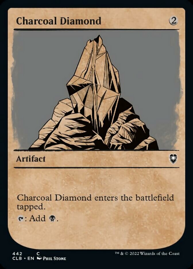 Charcoal Diamond (Showcase) [Commander Legends: Battle for Baldur's Gate] | RetroPlay Games