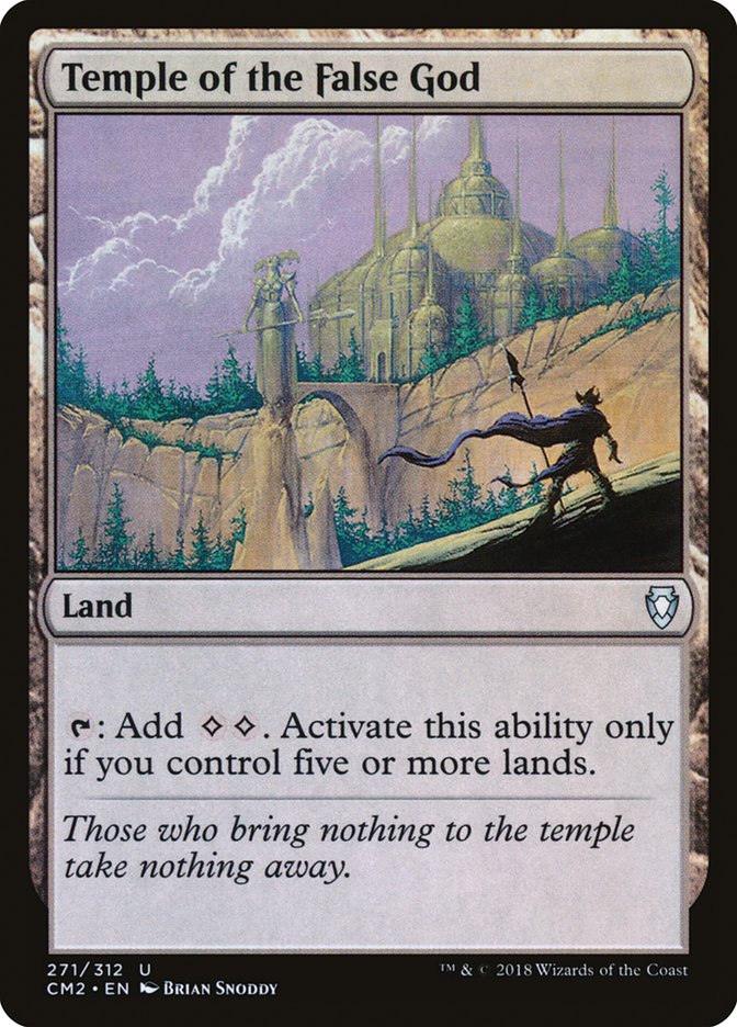 Temple of the False God (271/312) [Commander Anthology Volume II] | RetroPlay Games