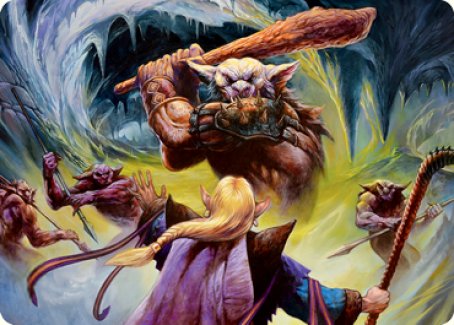 Den of the Bugbear (Dungeon Module) Art Card [Dungeons & Dragons: Adventures in the Forgotten Realms Art Series] | RetroPlay Games