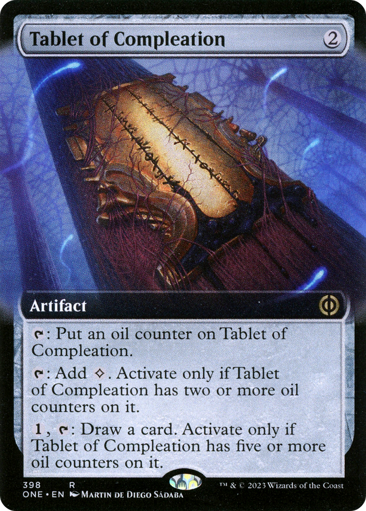 Tablet of Compleation (Extended Art) [Phyrexia: All Will Be One] | RetroPlay Games